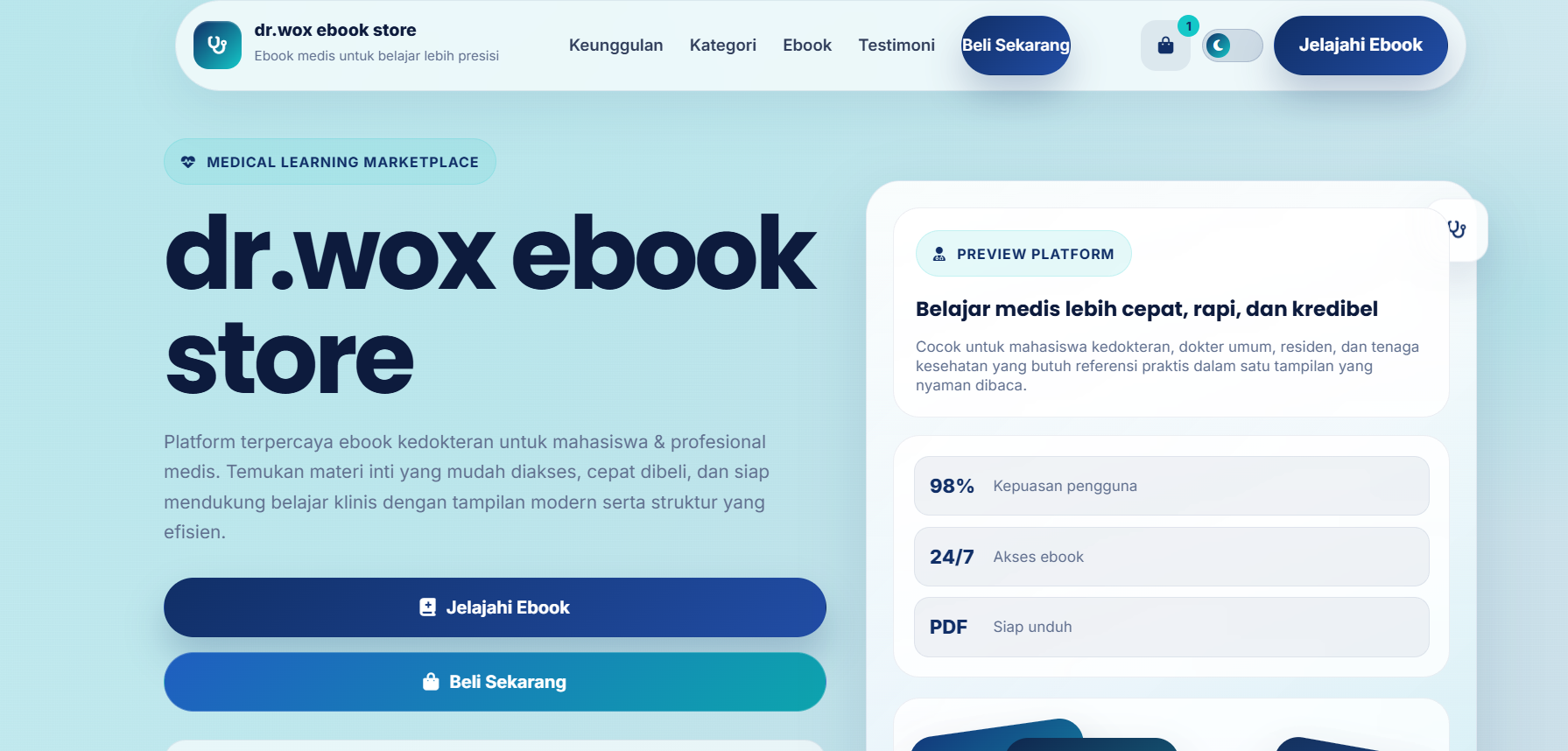 Screenshot Ebook Kesehatan